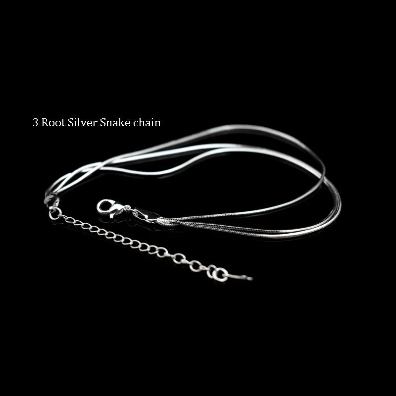 Women Sexy Beach Multilayer Snake Bones Anklets