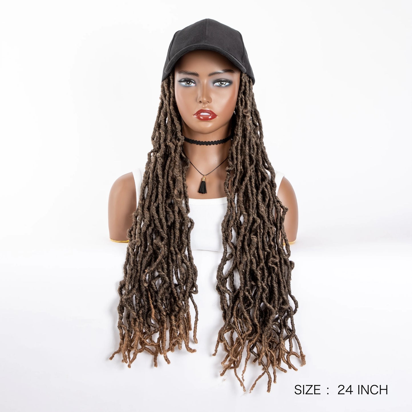 WIGERA Synthetic Honey Blond Extra Long Soft Nu Faux Locs Lady