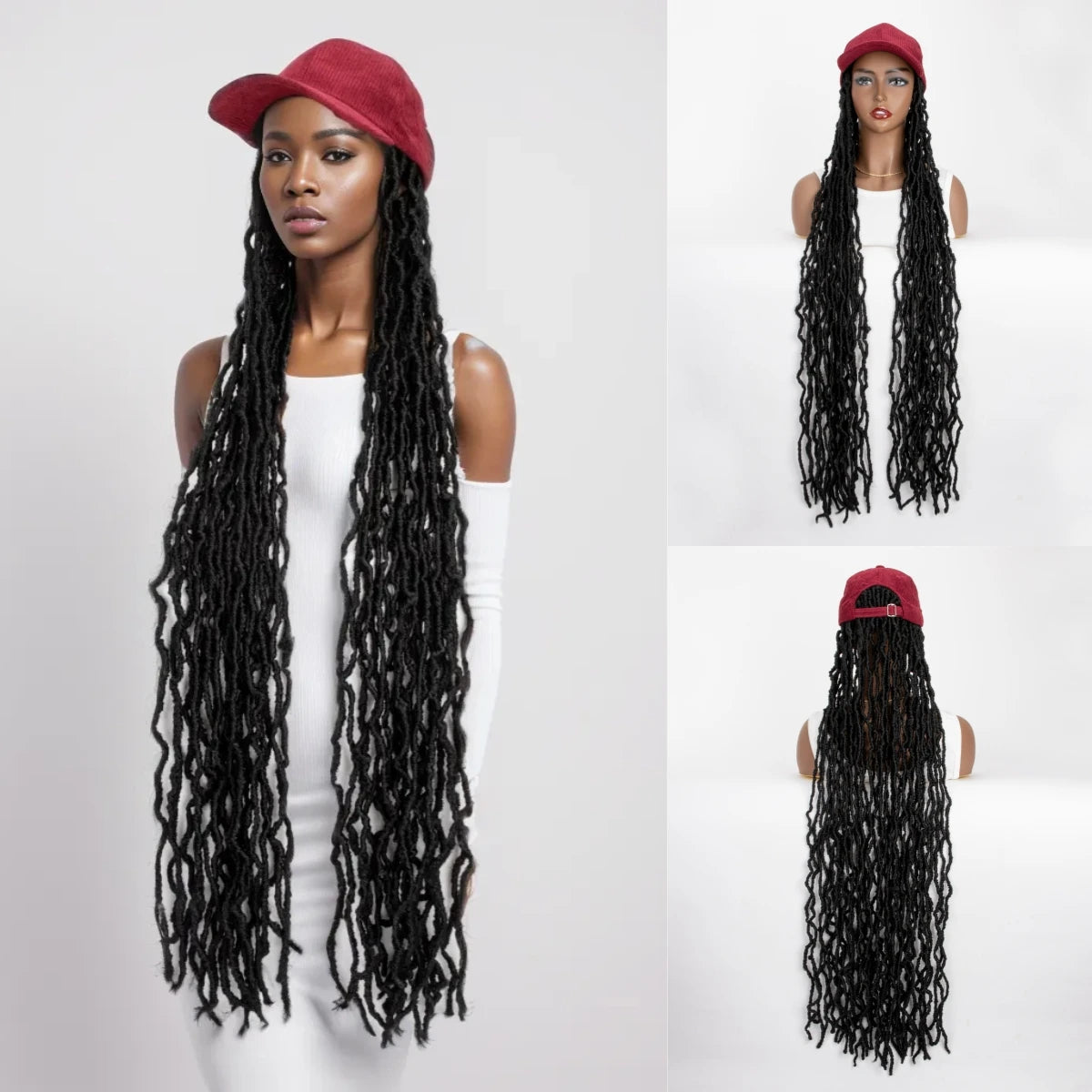 WIGERA Synthetic Honey Blond Extra Long Soft Nu Faux Locs Lady