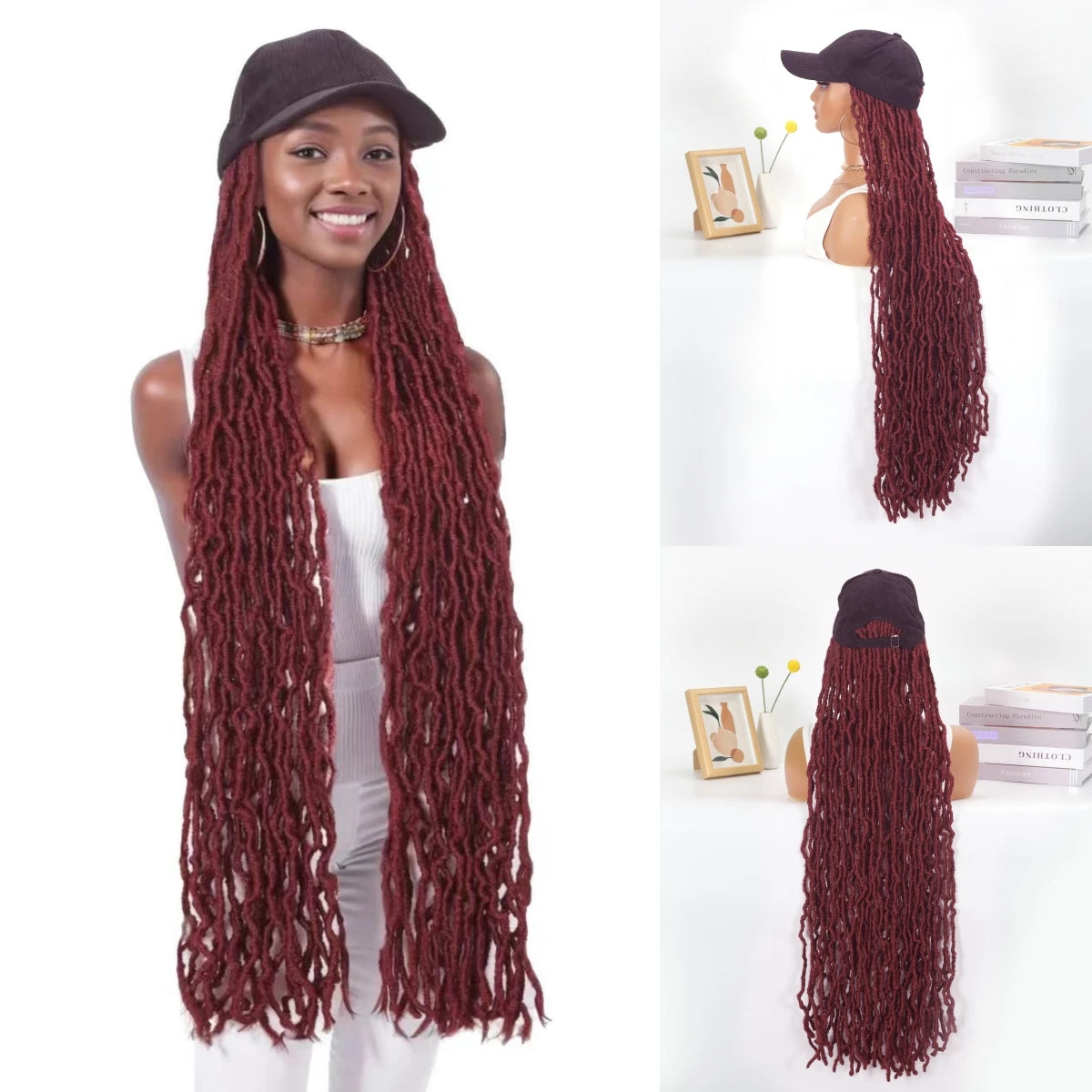 WIGERA Synthetic Honey Blond Extra Long Soft Nu Faux Locs Lady