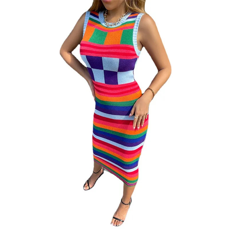 women's clothing autumn/winter new fashionable contrasting color Christmas