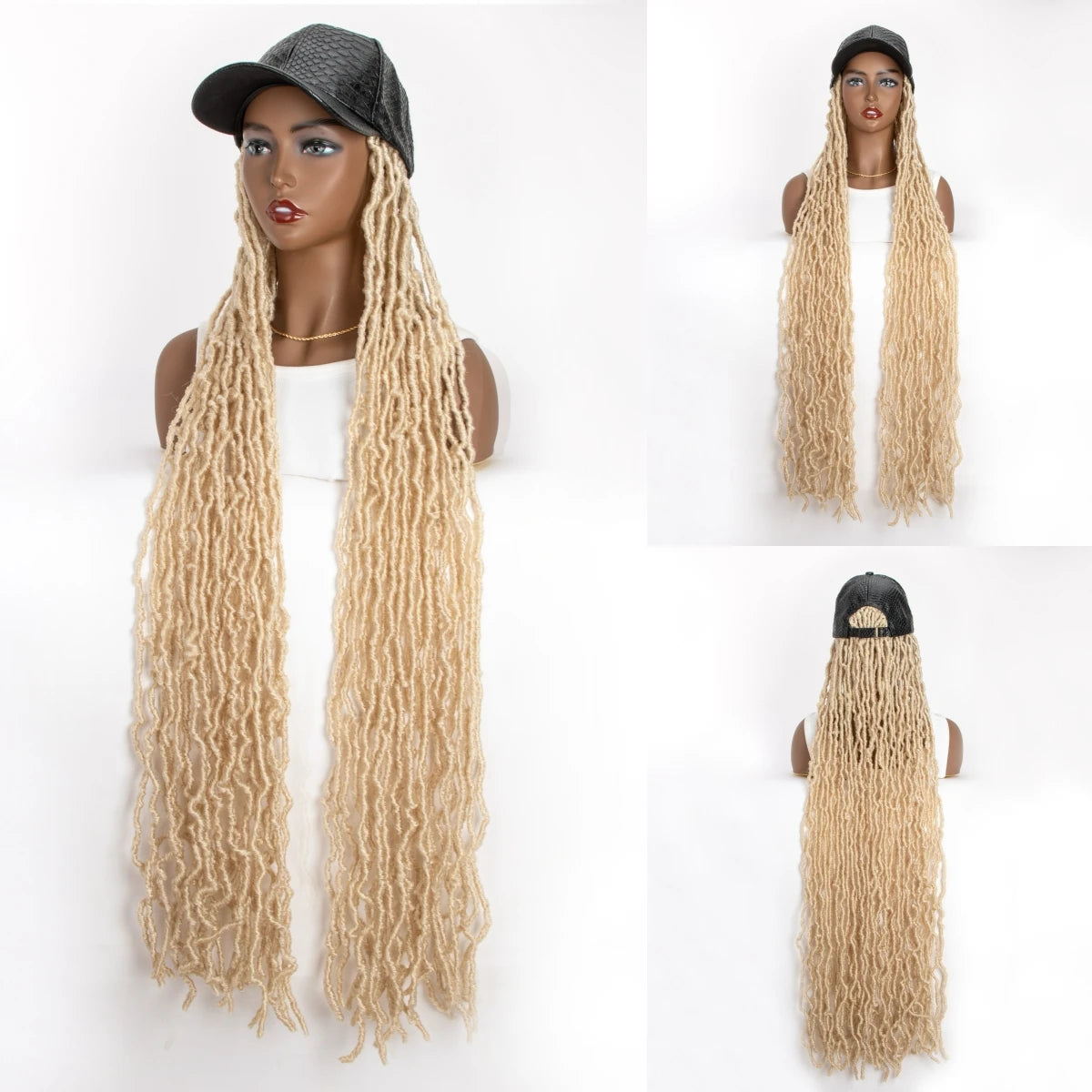 WIGERA Synthetic Honey Blond Extra Long Soft Nu Faux Locs Lady