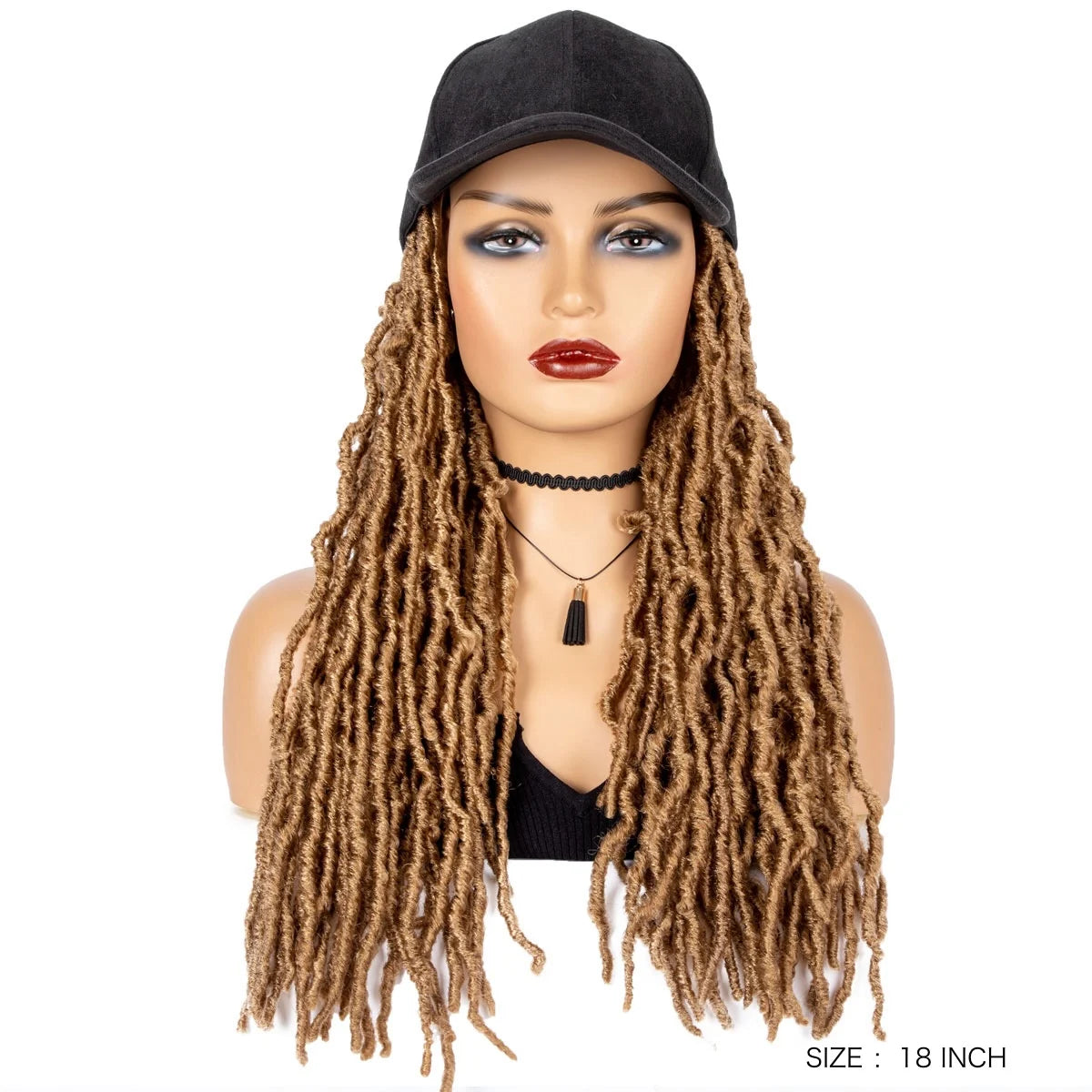WIGERA Synthetic Honey Blond Extra Long Soft Nu Faux Locs Lady