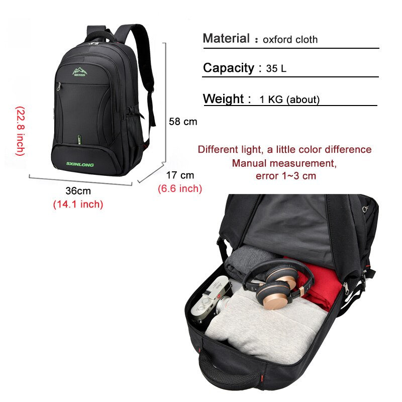 Men's Fashion Backpack Laptop Bag
