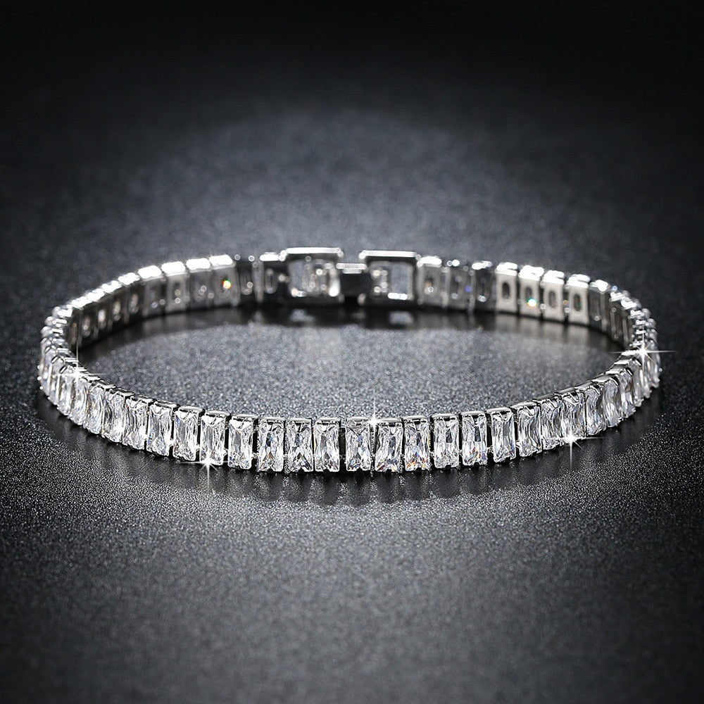 2022 New Luxury Princess Cut 18cm Bracelet women