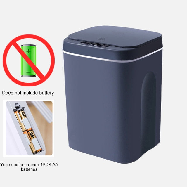 16 L Intelligent Trash Can Automatic Sensor
