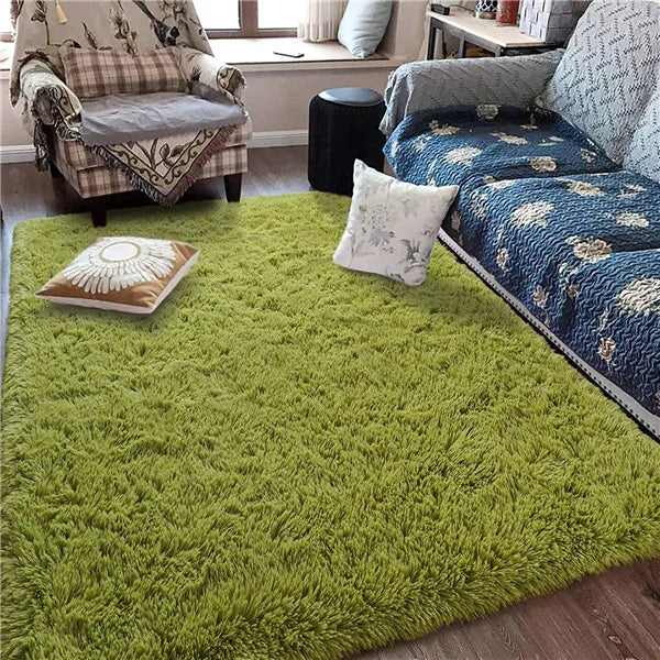 Fluffy Soft Kids Room Carpet Anti-Skid Large Fuzzy Shag Fur Area Rugs Modern Indoor Home Living Room Carpet Children Bedroom Rug