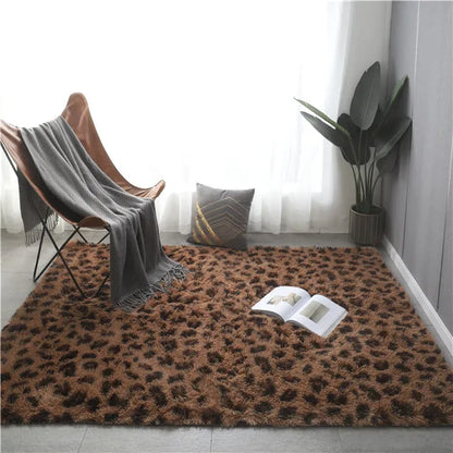 Fluffy Soft Kids Room Carpet Anti-Skid Large Fuzzy Shag Fur Area Rugs Modern Indoor Home Living Room Carpet Children Bedroom Rug