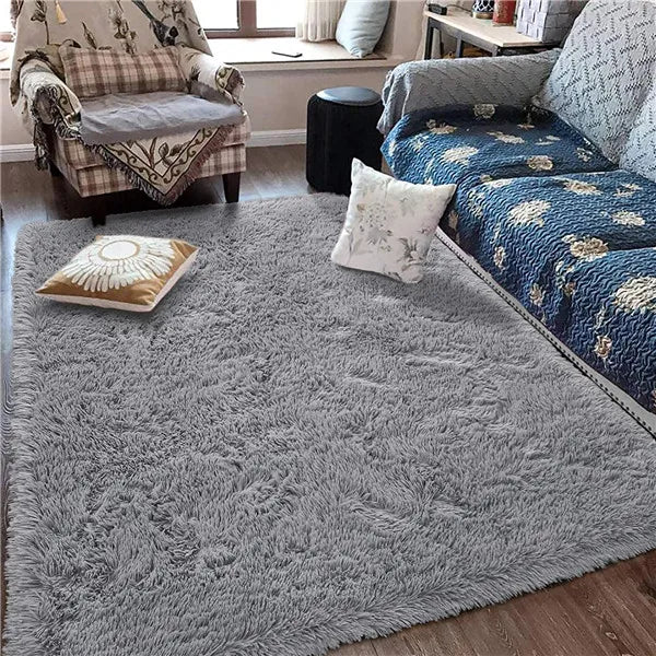 Fluffy Soft Kids Room Carpet Anti-Skid Large Fuzzy Shag Fur Area Rugs Modern Indoor Home Living Room Carpet Children Bedroom Rug