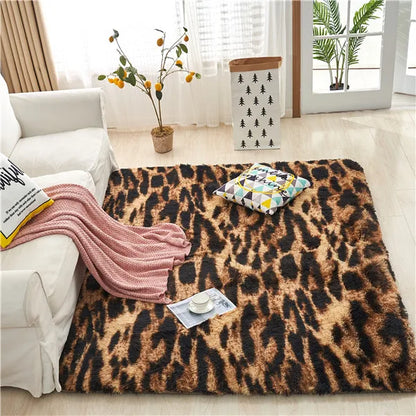 Fluffy Soft Kids Room Carpet Anti-Skid Large Fuzzy Shag Fur Area Rugs Modern Indoor Home Living Room Carpet Children Bedroom Rug