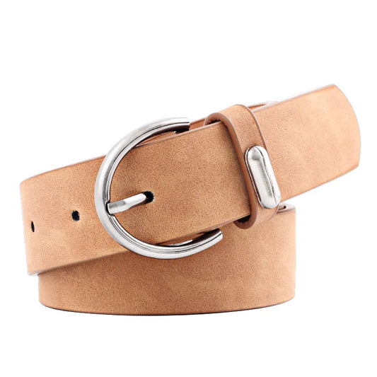 Women Belt New Wide Suede Leather  For Women Dresses Belts