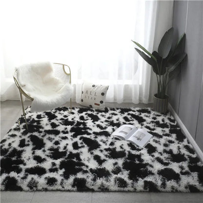 Fluffy Soft Kids Room Carpet Anti-Skid Large Fuzzy Shag Fur Area Rugs Modern Indoor Home Living Room Carpet Children Bedroom Rug