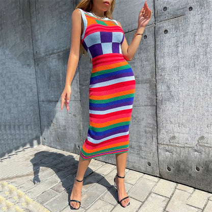 women's clothing  autumn/winter new fashionable contrasting color Christmas