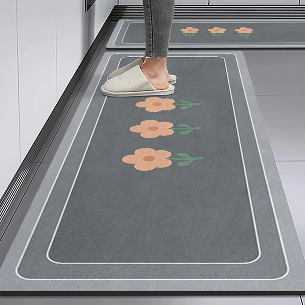 Home Non-slip Kitchen Mat Long Rugs