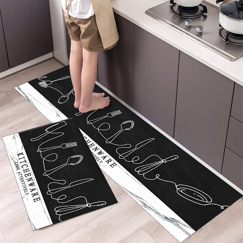 Home Non-slip Kitchen Mat Long Rugs