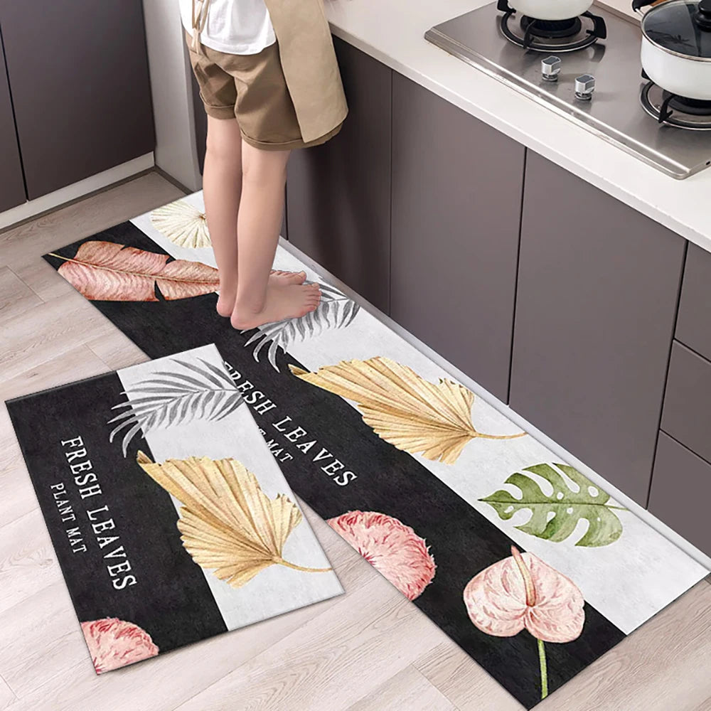 Home Non-slip Kitchen Mat Long Rugs