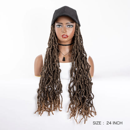 WIGERA Synthetic Honey Blond Extra Long Soft Nu Faux Locs Lady