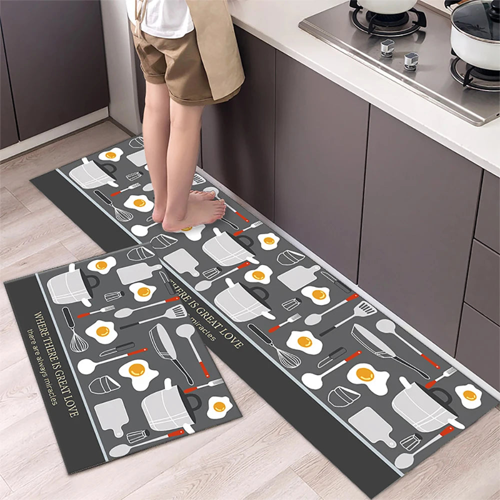 Home Non-slip Kitchen Mat Long Rugs