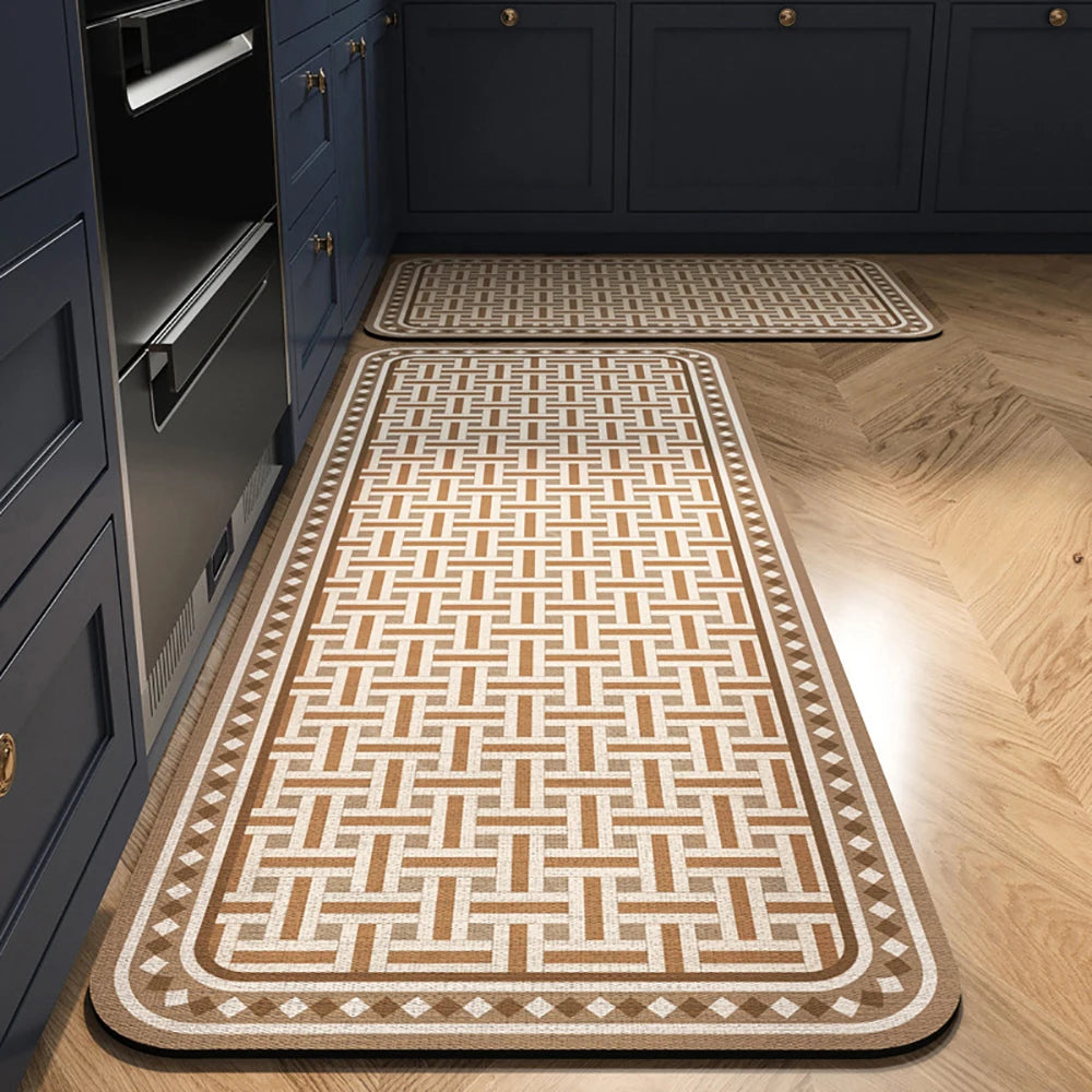 Home Non-slip Kitchen Mat Long Rugs