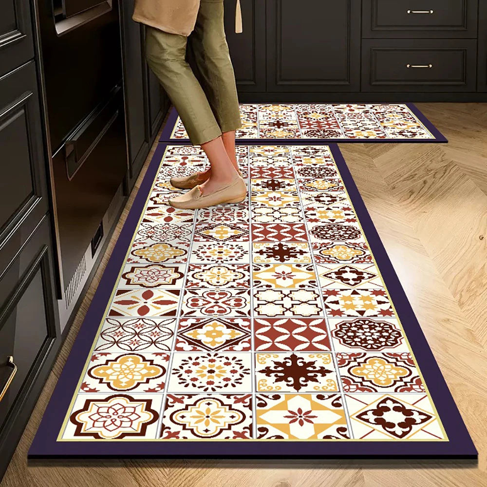 Home Non-slip Kitchen Mat Long Rugs