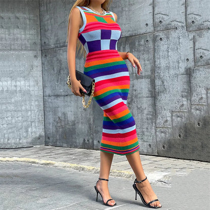women's clothing  autumn/winter new fashionable contrasting color Christmas