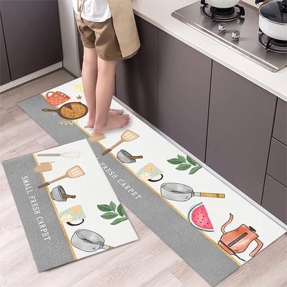 Home Non-slip Kitchen Mat Long Rugs