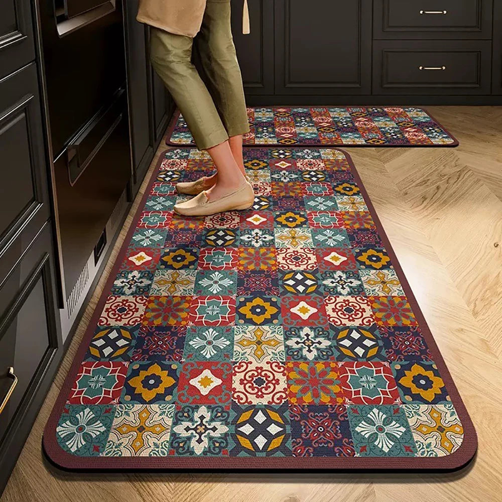 Home Non-slip Kitchen Mat Long Rugs