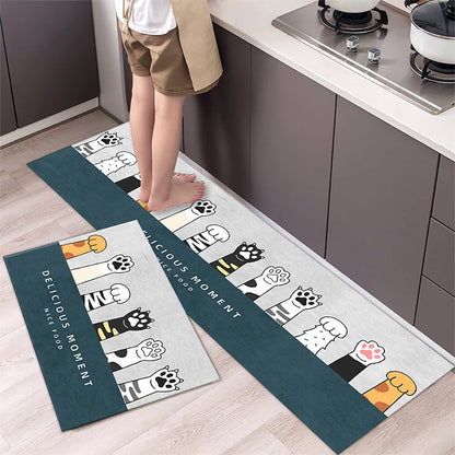 Home Non-slip Kitchen Mat Long Rugs