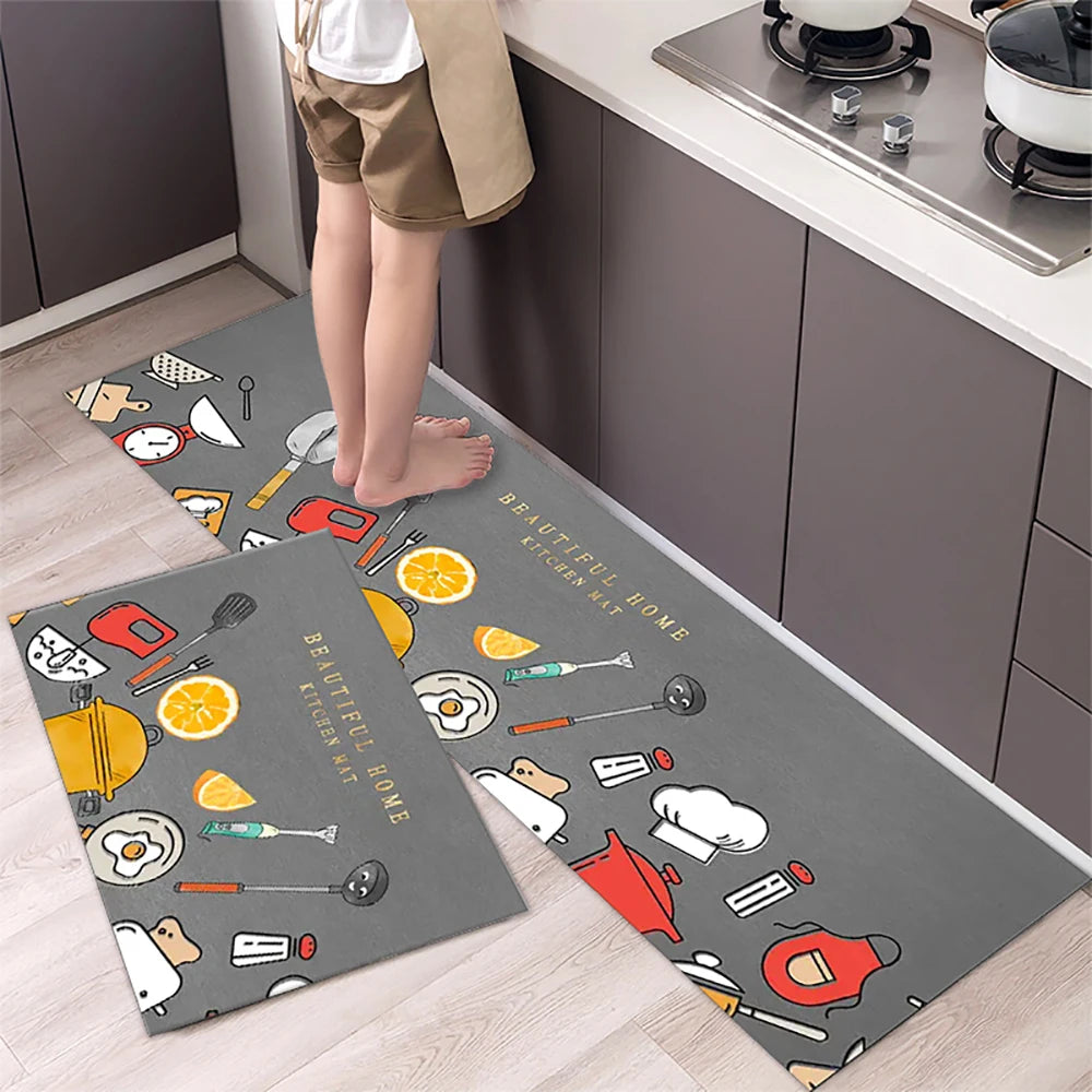 Home Non-slip Kitchen Mat Long Rugs