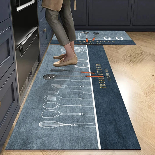 Home Non-slip Kitchen Mat Long Rugs