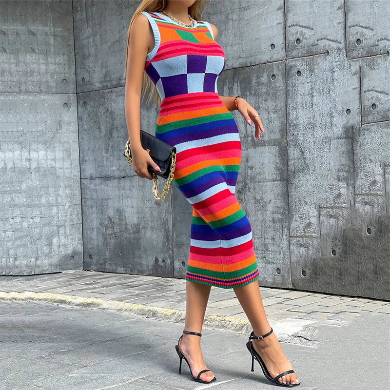 women's clothing  autumn/winter new fashionable contrasting color Christmas