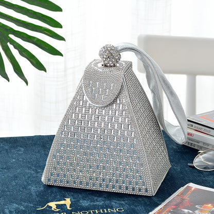 Women Summer Diamond Clutch Bag Ladies