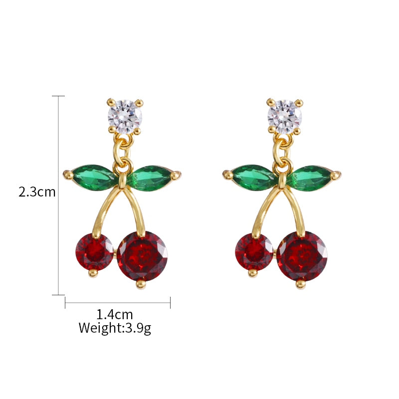 WEIMANJINGDIAN Shiny Marquise Leaf Cubic Zirconia