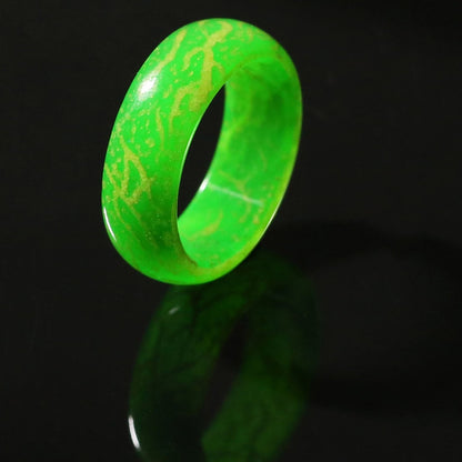 Luminous Glow Ring Glowing In The Dark Stainless Steel Fashion