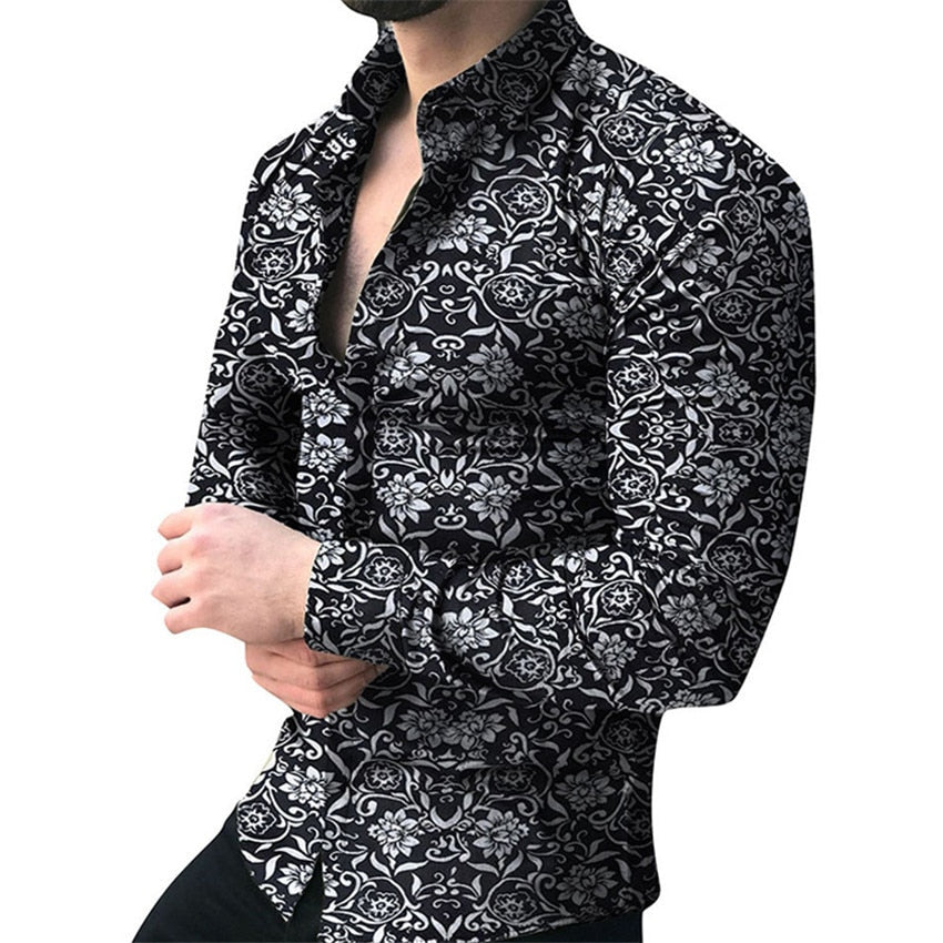 New Trendy African Men Clothes Male Long Sleeve