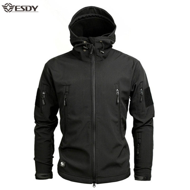 Shark Soft Shell Military Tactical Jacket Men