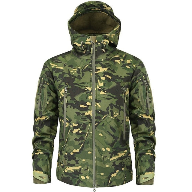 Shark Soft Shell Military Tactical Jacket Men