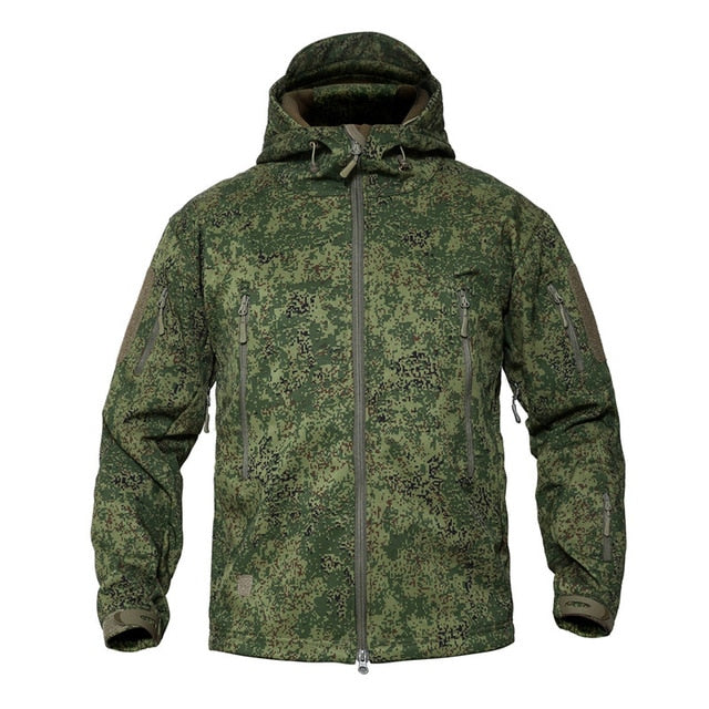 Shark Soft Shell Military Tactical Jacket Men