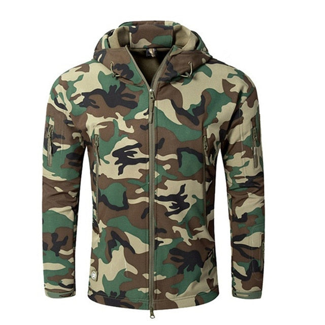 Shark Soft Shell Military Tactical Jacket Men