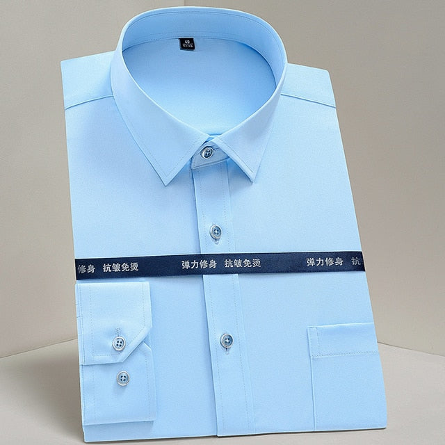 New 2021 Autumn Casual Male Shirts Vintage