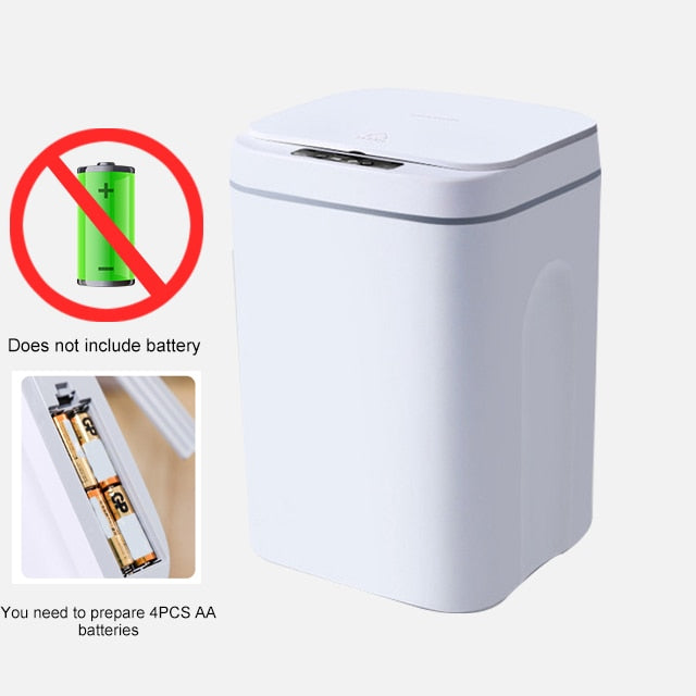 16 L Intelligent Trash Can Automatic Sensor