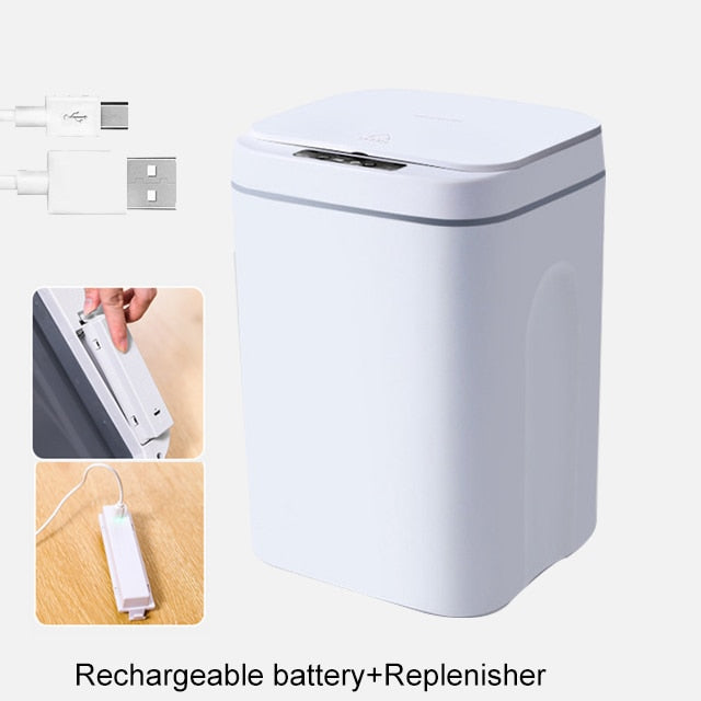 16 L Intelligent Trash Can Automatic Sensor